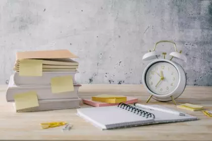 Concept of time management for office and school